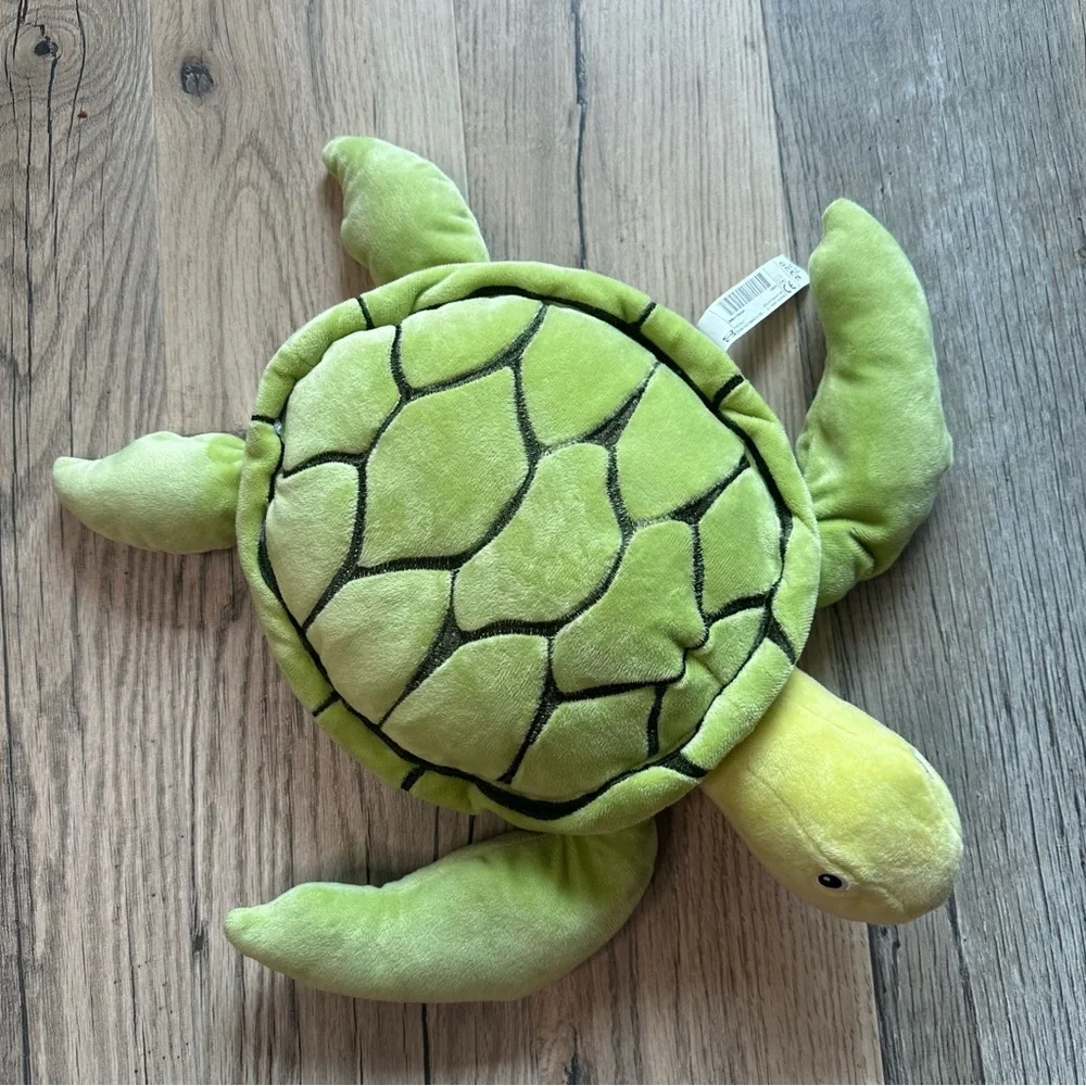 NEW IKEA Green Plush Turtle Toy